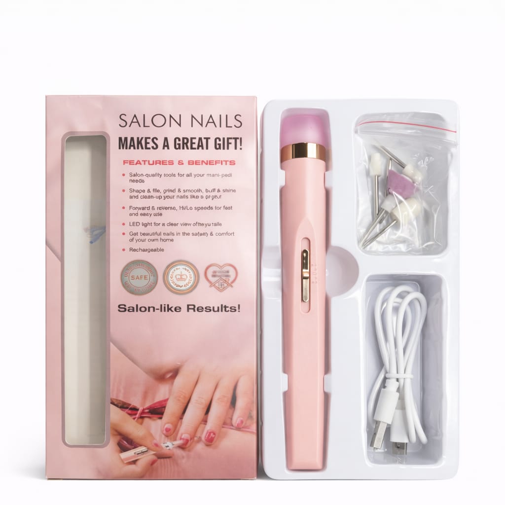 Elektrisches Maniküre Set für Nägel inkl. Zubehör